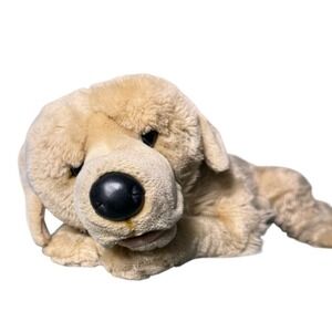 Golden Retriever Yellow Lab Dog Plush Large Stuffed Animal Realistic Life Like
